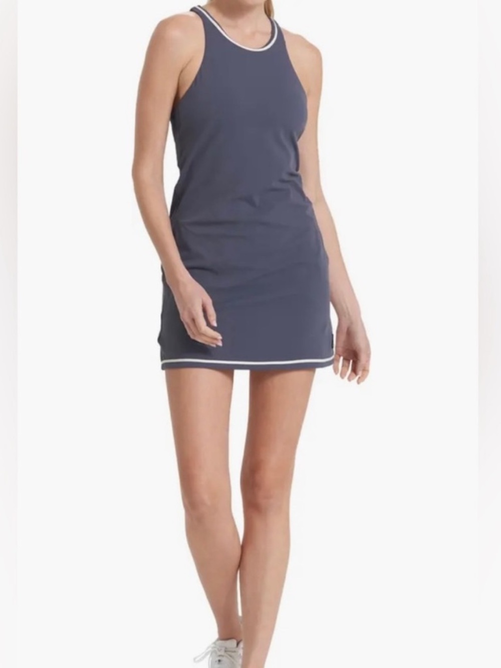 Vuori Women's Volley Dress - Azure Medium - Picture 11 of 13